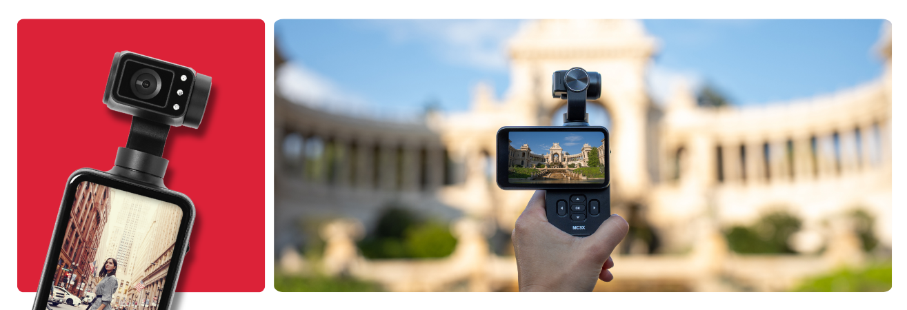 Realimove MC3X AgfaPhoto : la caméra 4K stabilisée qui rivalise avec les pros