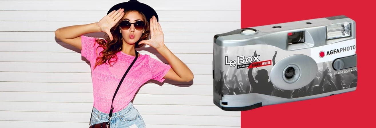 Lo mejor de las cámaras desechables con AgfaPhoto