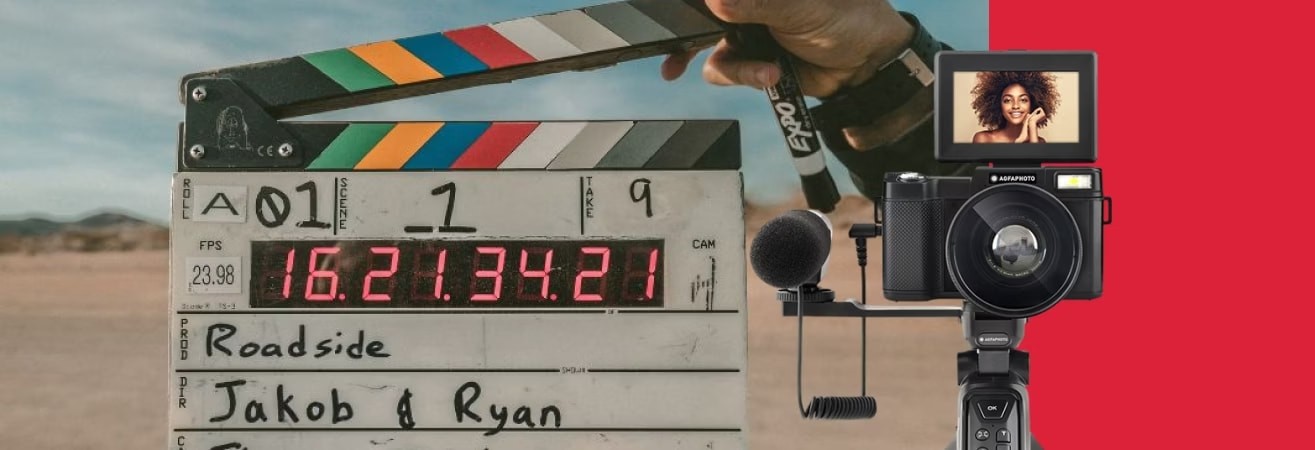 ¡Las cámaras vlog AgfaPhoto para contar tus aventuras!