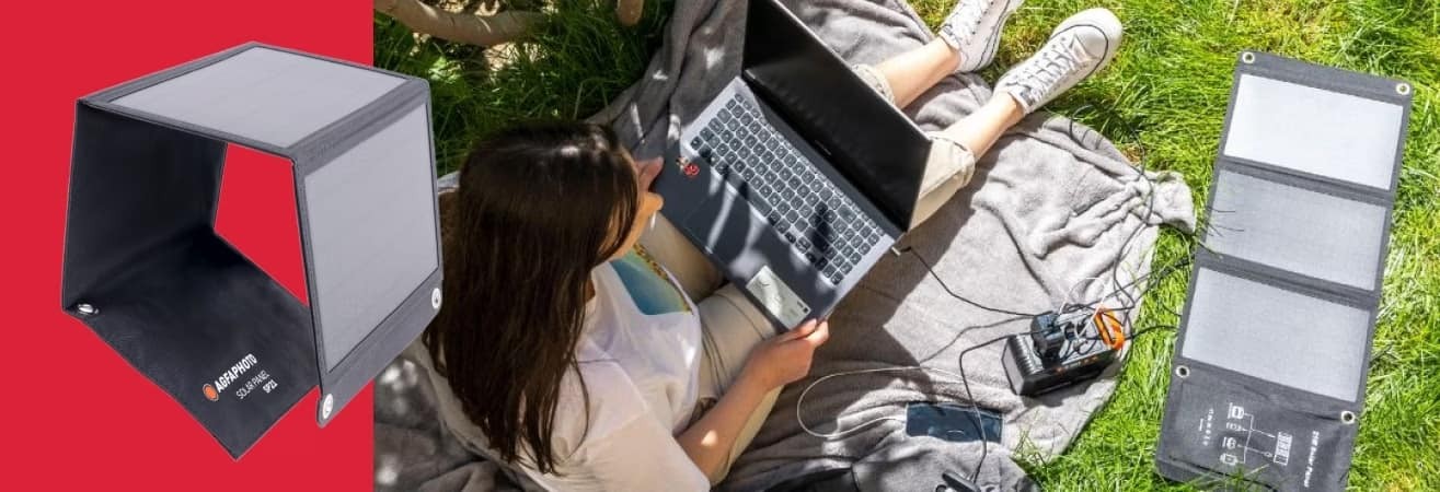 Panel słoneczny do ładowania aparatu fotograficznego: Jak działa panel słoneczny SP21 ?