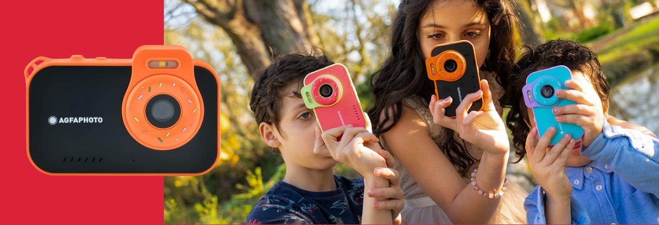 Realikids Cam Waterproof 2 : la nouvelle couleur noir et orange qui fait sensation