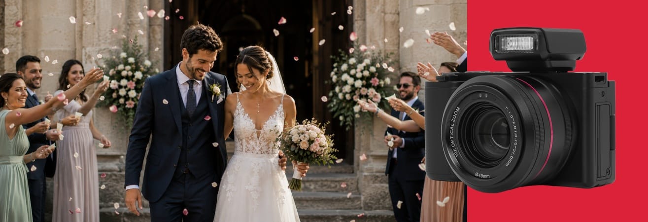 Invité à un mariage ? 5 appareils AgfaPhoto pour immortaliser le grand jour